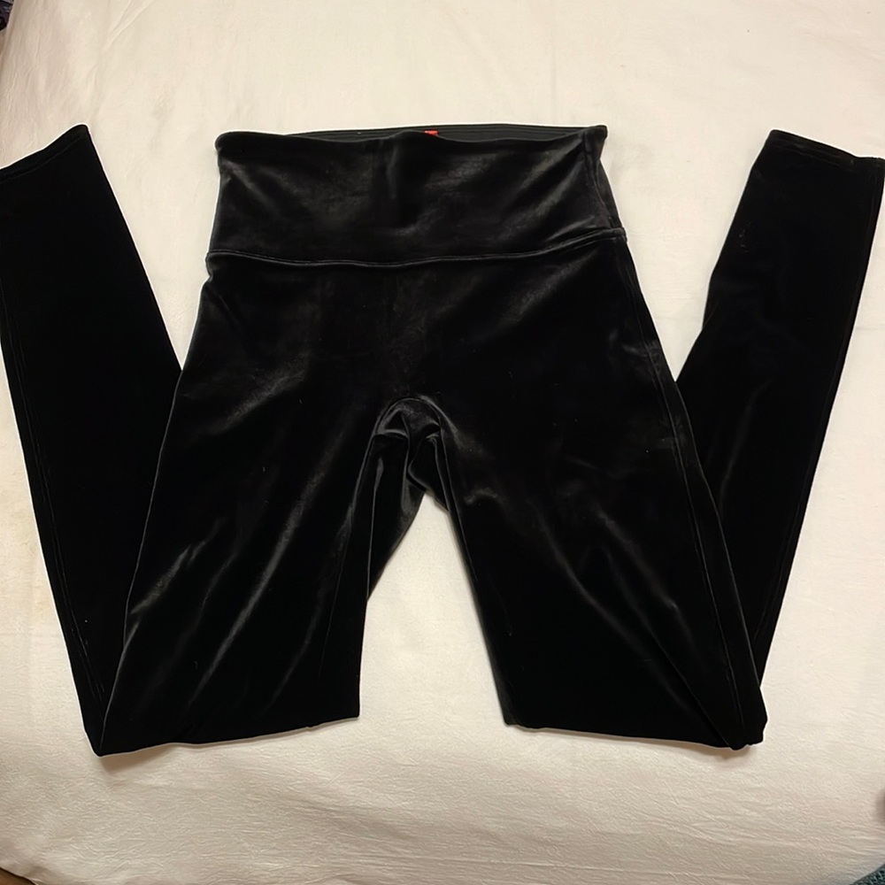 Spanx Velvet Leggings